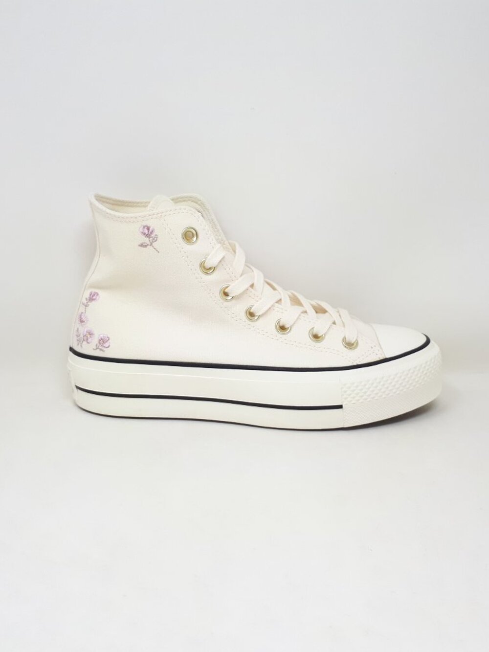 Converse Chuck Taylor Lift Hi Platform Off White Womens Size 7 US Shoe Sneaker